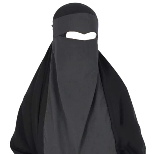 Single piece window peak /eagle eye niqab